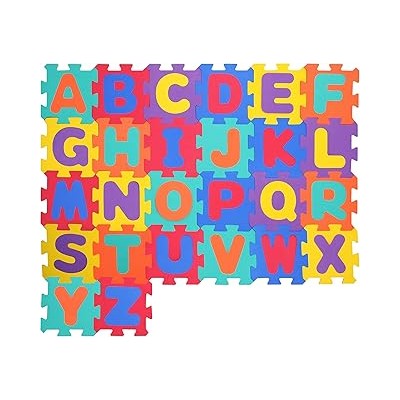 ALFOMBRA PUZZLE GOMAEVA 26 PZS 32X32 CM ALFABETO