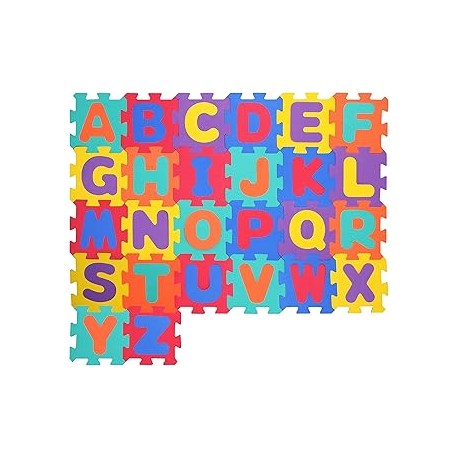 ALFOMBRA PUZZLE GOMAEVA 26 PZS 32X32 CM ALFABETO