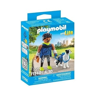 Corredor con Border Collie