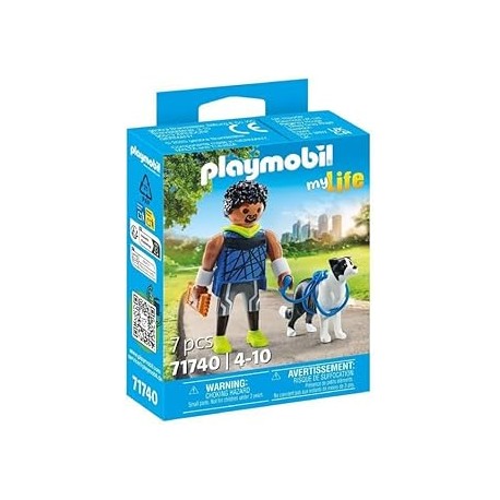 Corredor con Border Collie