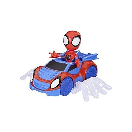 SPIDEY SET FIGURA Y VEHICULO ARACNIDO
