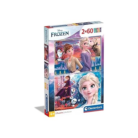 PUZZLES 2X60 PIEZAS FROZEN 2