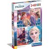 PUZZLES 2X60 PIEZAS FROZEN 2