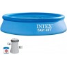 28108NP-PISCINA EASY SET D244X61 CM (C/BOMBA FILTR