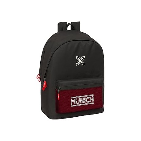 MOCHILA DOBLE PARA PORTATIL 15,6"+USB MUNICH "VULCAN"