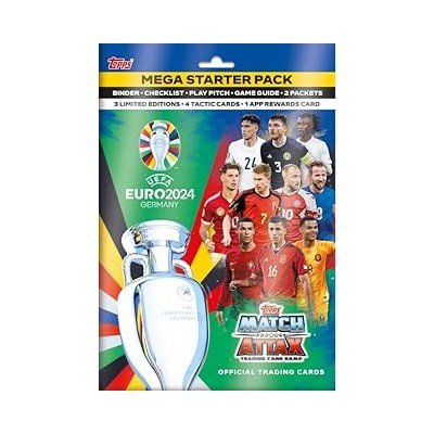 STARTER PACK CARTAS MATCH ATTAX EUROCOPA 2024