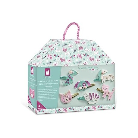 6 PASADORES CON PURPURINA LITTLE PETS