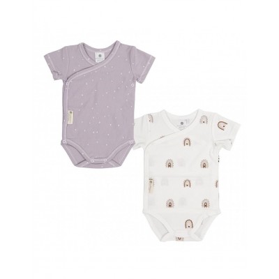 PACK 2 BODIES M/CORTA T.0/1 BC2 HAPPY DAYS 511 31