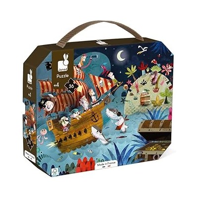 PUZLE EN BÚSQUEDA DEL TESORO 36 PZAS3700217326142