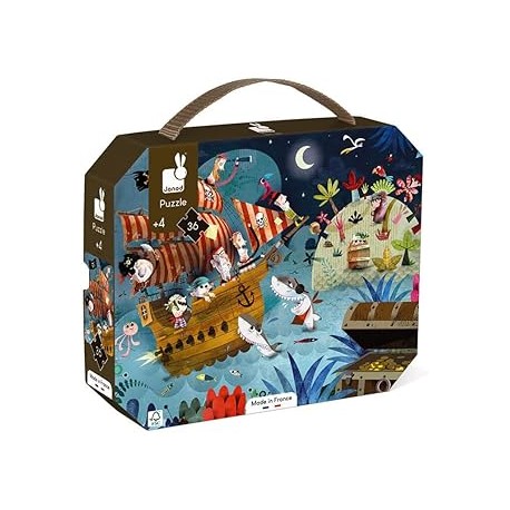 PUZLE EN BÚSQUEDA DEL TESORO 36 PZAS3700217326142