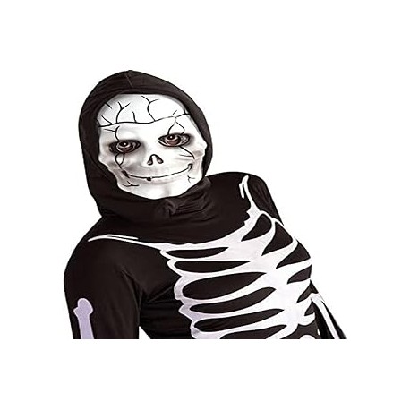 MASCARA SKULL CON CAPUCHA