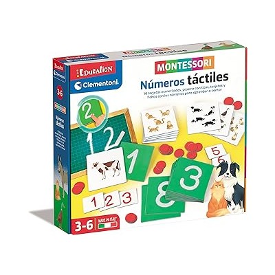 Montessori - Números táctiles