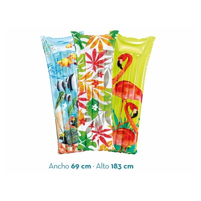 Colchoneta 183x69 3 stdos estampados