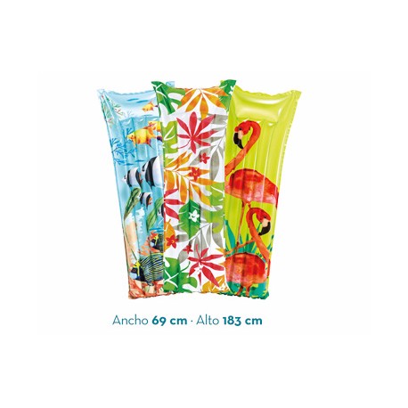 Colchoneta 183x69 3 stdos estampados