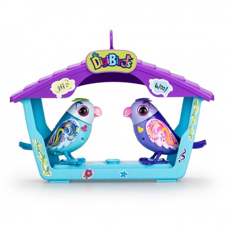 Digibirds Pack De 2 Y Su Casita