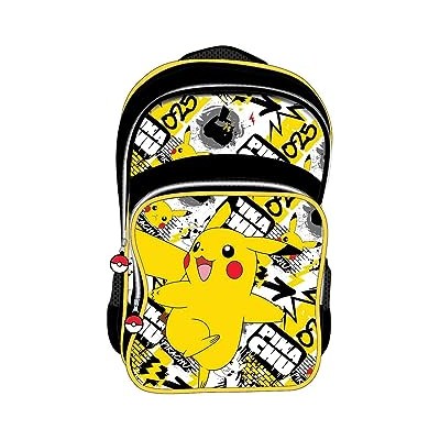 Mochila Adaptable A Carro Pokemon "Pikachu"