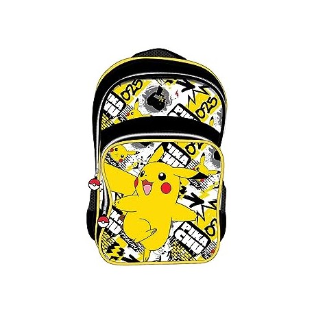 Mochila Adaptable A Carro Pokemon "Pikachu"