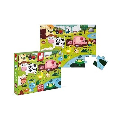 PUZLE TÁCTIL "LOS ANIMALES DE LA GRAN 3700217327729