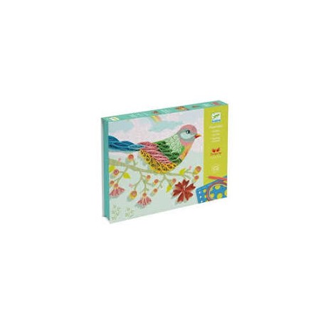 FILIGRANAS DE PAPEL ESTACIONES EN ESPIRAL