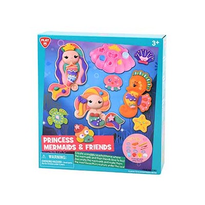 PLASTILINA PRINCESAS & SIRENAS