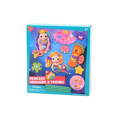 PLASTILINA PRINCESAS & SIRENAS