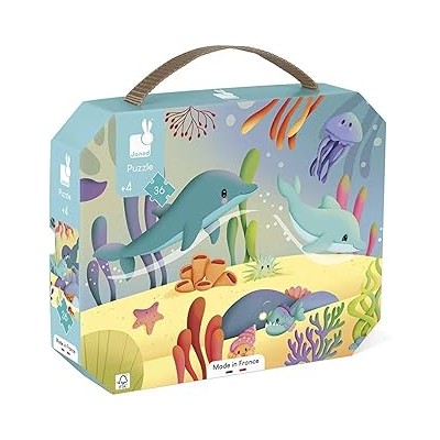 PUZLE DE LOS ANIMALES MARINOS - 36 PIEZ3700217325541