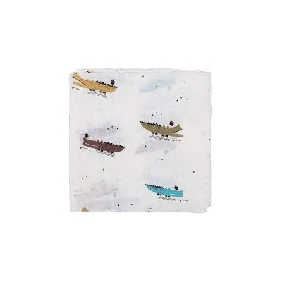 MUSELINA BAMBU 120X120 564 COCO 394 01 BLANCO