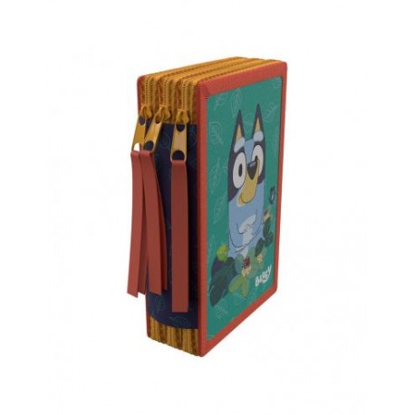 BLUEY PLUMIER 3 PISOS CON MATERIAL ESCOLAR