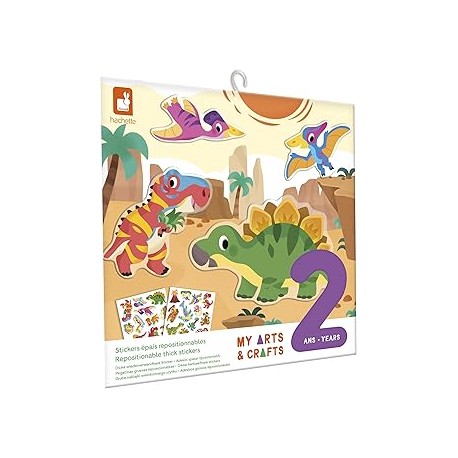 2 ANOS - PEGATINAS GRUESAS REPOSICION3700217391584