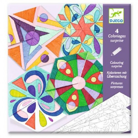 Colorea mandalas rosetones