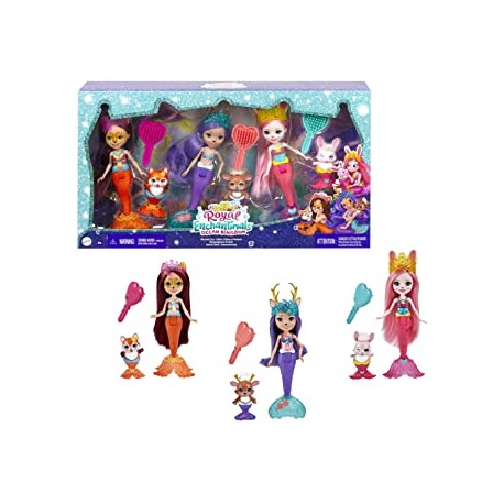 ENCHANTIMALS PACK 3 SIRENAS