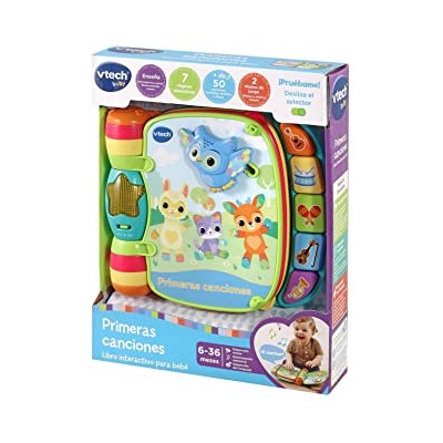 Primeras canciones Libro interactivo para bebés