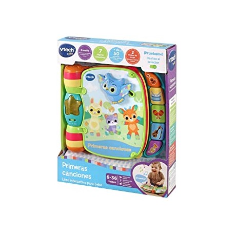 Primeras canciones Libro interactivo para bebés