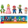 Super Mario - Mario & Friendas Pack 5 figuras de 6