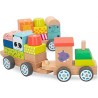Woomax-Tren Madera Preescolar Zoo +18m