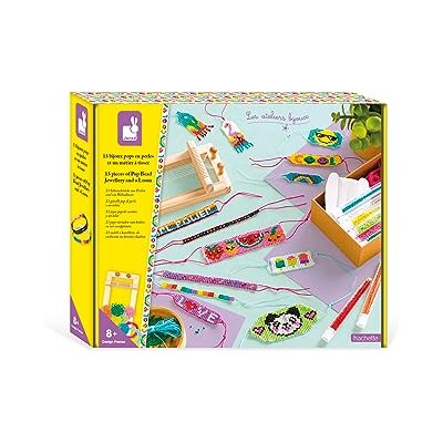 13 JOYAS POP DE CUENTAS Y UN TELAR