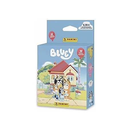 BLISTER 10 SOBRES BLUEY