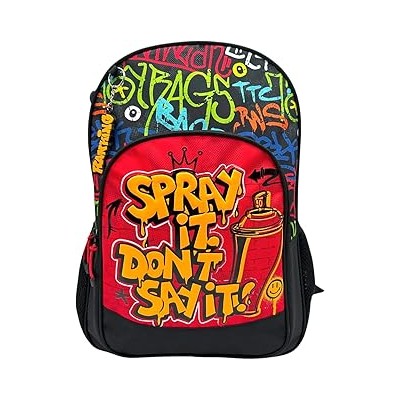 MOCHILA DOBLE COMPARTIMENTO RANKING GRAFITTI