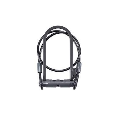 Candado en U con llave y cable de 4 Bontrager Elit