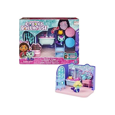 LA CASA DE MUÑECAS DE GABBY - EL BAÑO DE SIREGATA