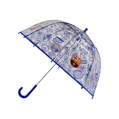 FC BARCELONA PARAGUAS MANUAL INF.TRANSPARENT