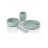 VAJILLA SILICONE DINNER SET MINT