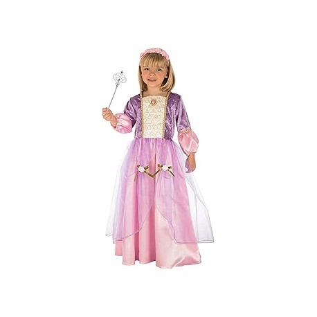 PRINCESA MORADA 7-9 Y TOCADO Y VESTIDO