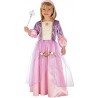 PRINCESA MORADA 7-9 Y TOCADO Y VESTIDO