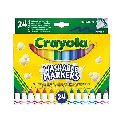 24 ROTULADORES SÚPER PUNTA LAVABLES