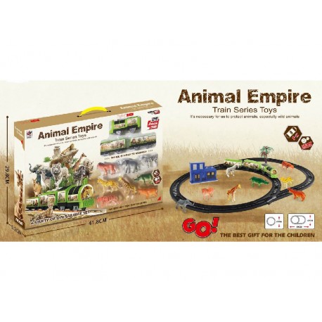 CIRCUITO TREN CON ANIMALES SALVAJES