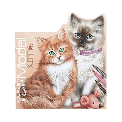 TOPModel Kitty libro para colorear KITTY and DOGGY