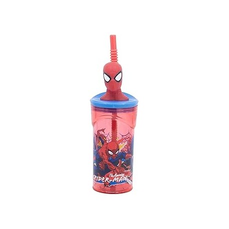 STOR VASO FIGURITA 3D 360 ML SPIDERMAN MOVING