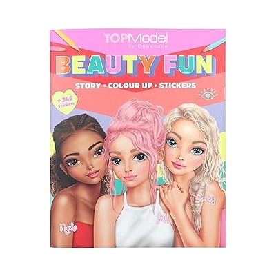 TOPModel libro para colorear BEAUTY FUN