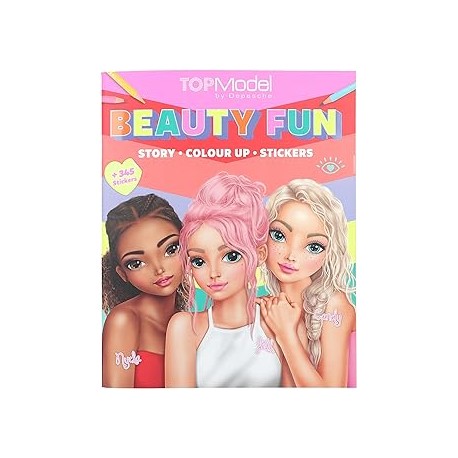 TOPModel libro para colorear BEAUTY FUN